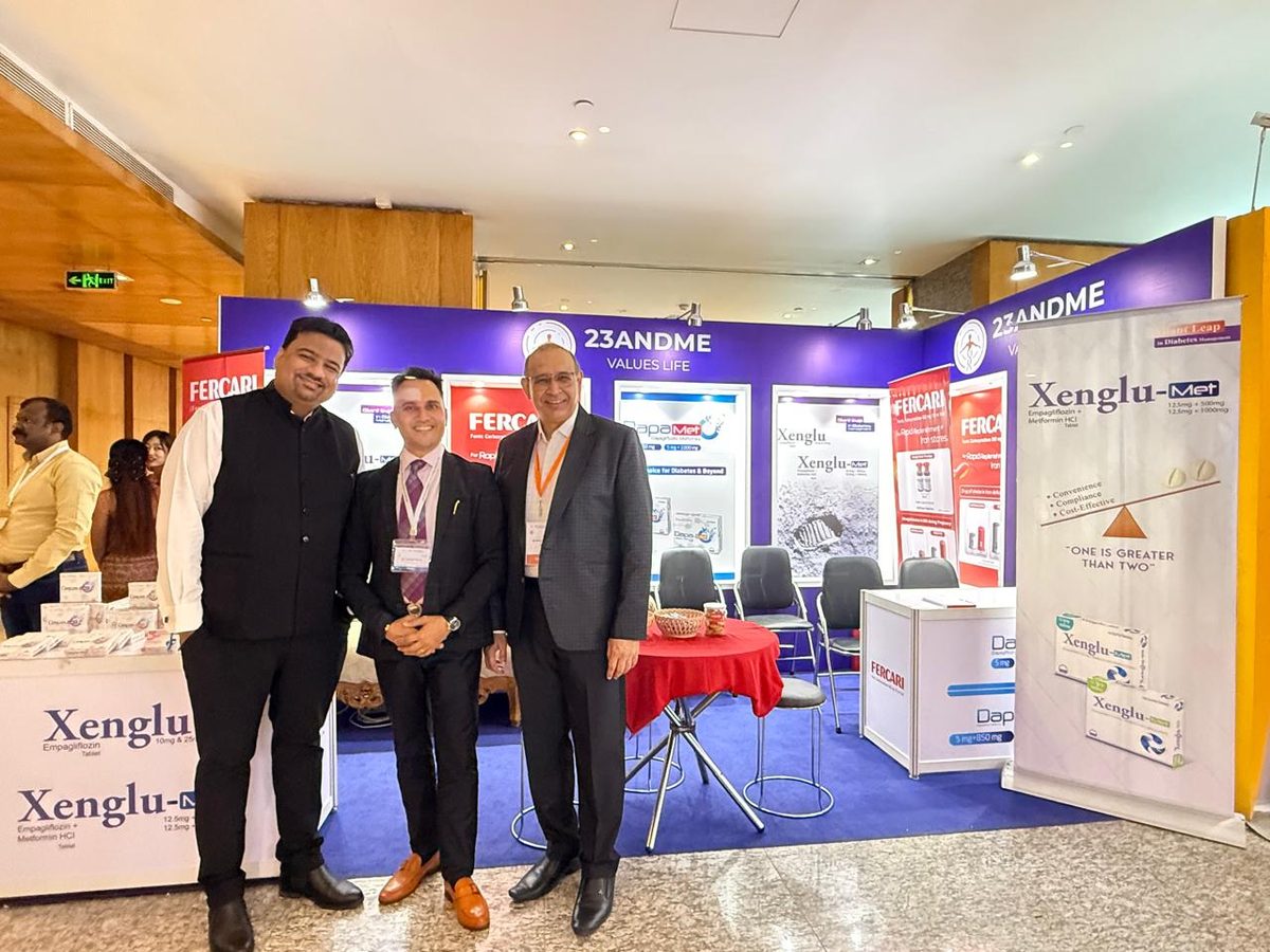 23ANDME exhibition booth