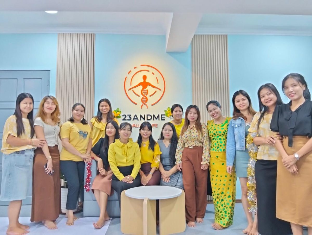 Our Yangon office team