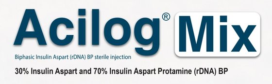 Acilog Mix — Biphasic Insulin Aspart